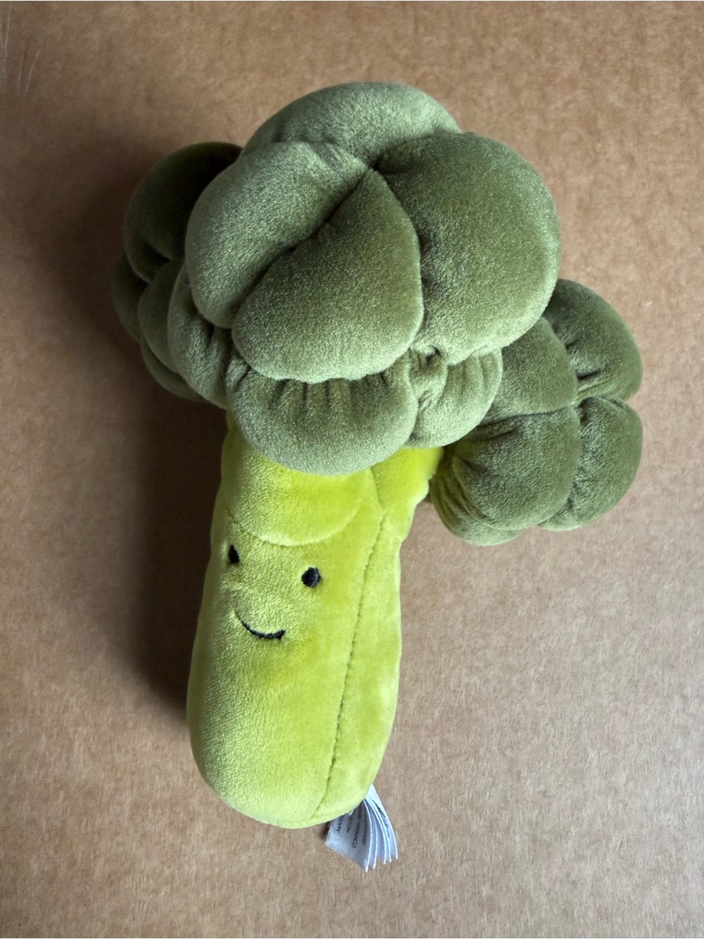 Jellycat NWOT plush Broccoli Toy - Soft Green Stuffed Vegetable - Picture 1 of 3